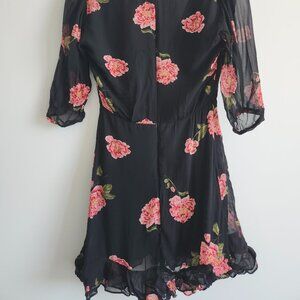 Vintage OG Reformation Floral Mini Dress – Made in USA, Size 4, Made in USA